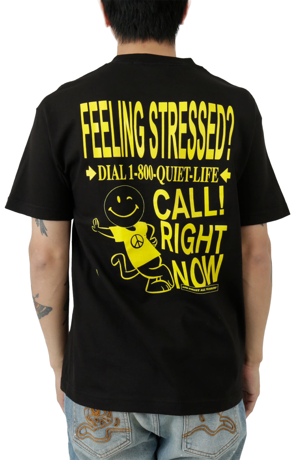 Stress-Free Tee - Black